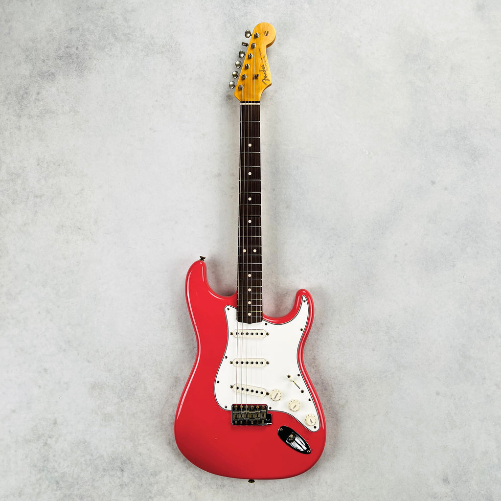 Fender Custom Shop 1963 Stratocaster Korina Journeyman Relic 2022 - Fiesta Red - 2