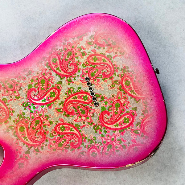 Fender Custom Shop 50's Telecaster Thinline Relic 2017 - Pink Paisley - 11