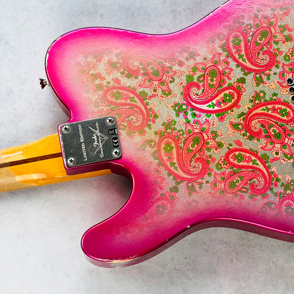 Fender Custom Shop 50's Telecaster Thinline Relic 2017 - Pink Paisley - 12