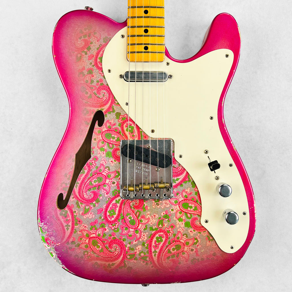Fender Custom Shop 50's Telecaster Thinline Relic 2017 - Pink Paisley - 1