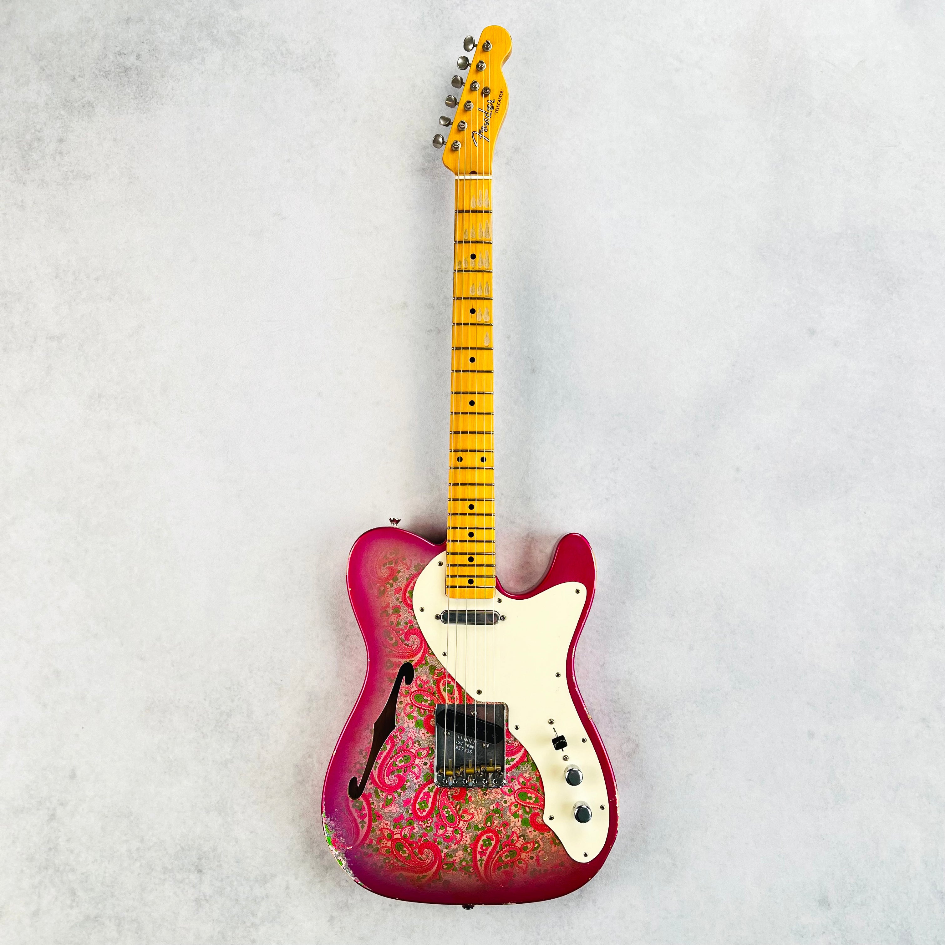 Fender Custom Shop '50s Telecaster Thinline Relic 2017 - Pink Paisley ...