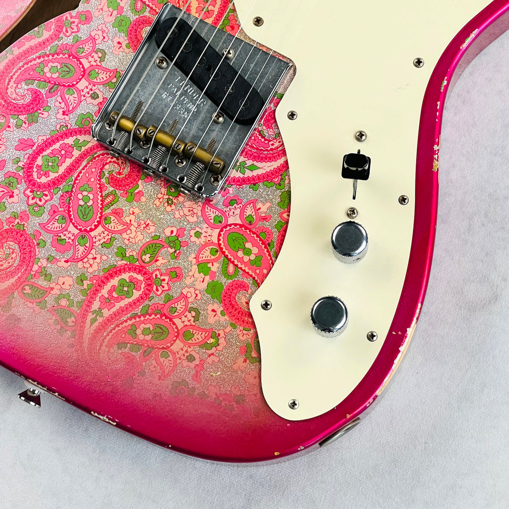Fender Custom Shop 50's Telecaster Thinline Relic 2017 - Pink Paisley - 5
