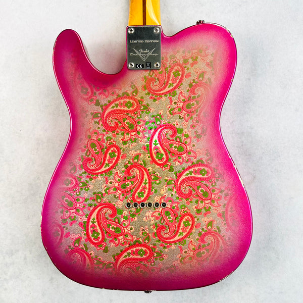 Fender Custom Shop 50's Telecaster Thinline Relic 2017 - Pink Paisley - 9