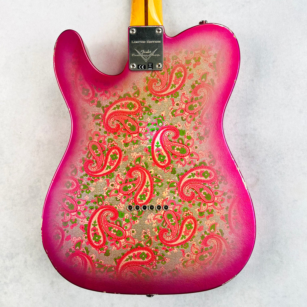 Fender Custom Shop 50's Telecaster Thinline Relic 2017 - Pink Paisley - 9
