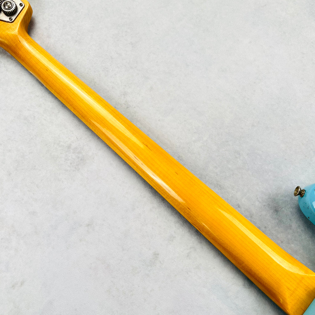 Fender Custom Shop 64 Jazz Bass Relic 2023 - Daphne Blue - 14