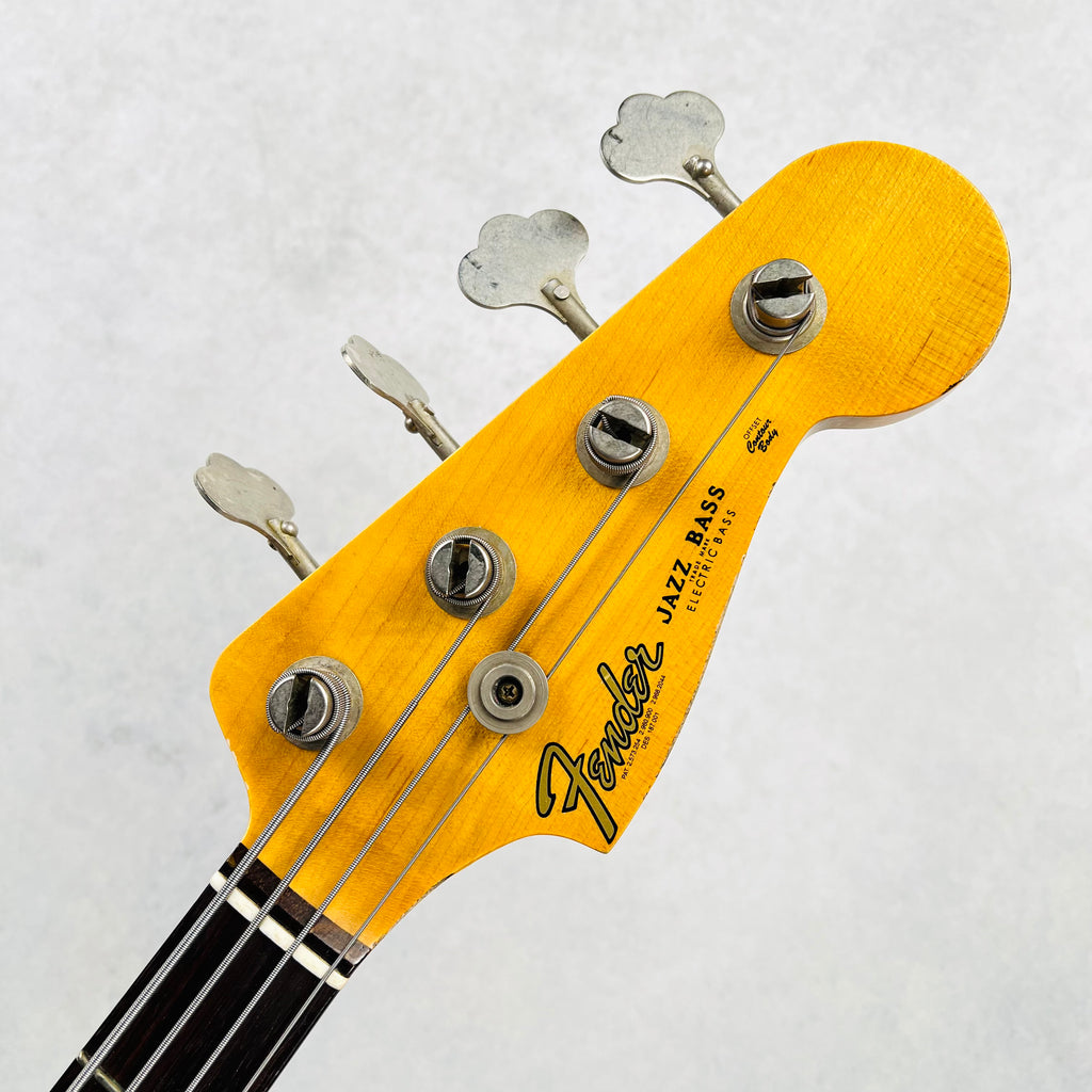 Fender Custom Shop 64 Jazz Bass Relic 2023 - Daphne Blue - 9
