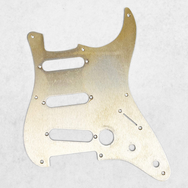 Fender Custom Shop Anodized Stratocaster Relic Pickguard w/ Kill Switch Mod - Gold - 1