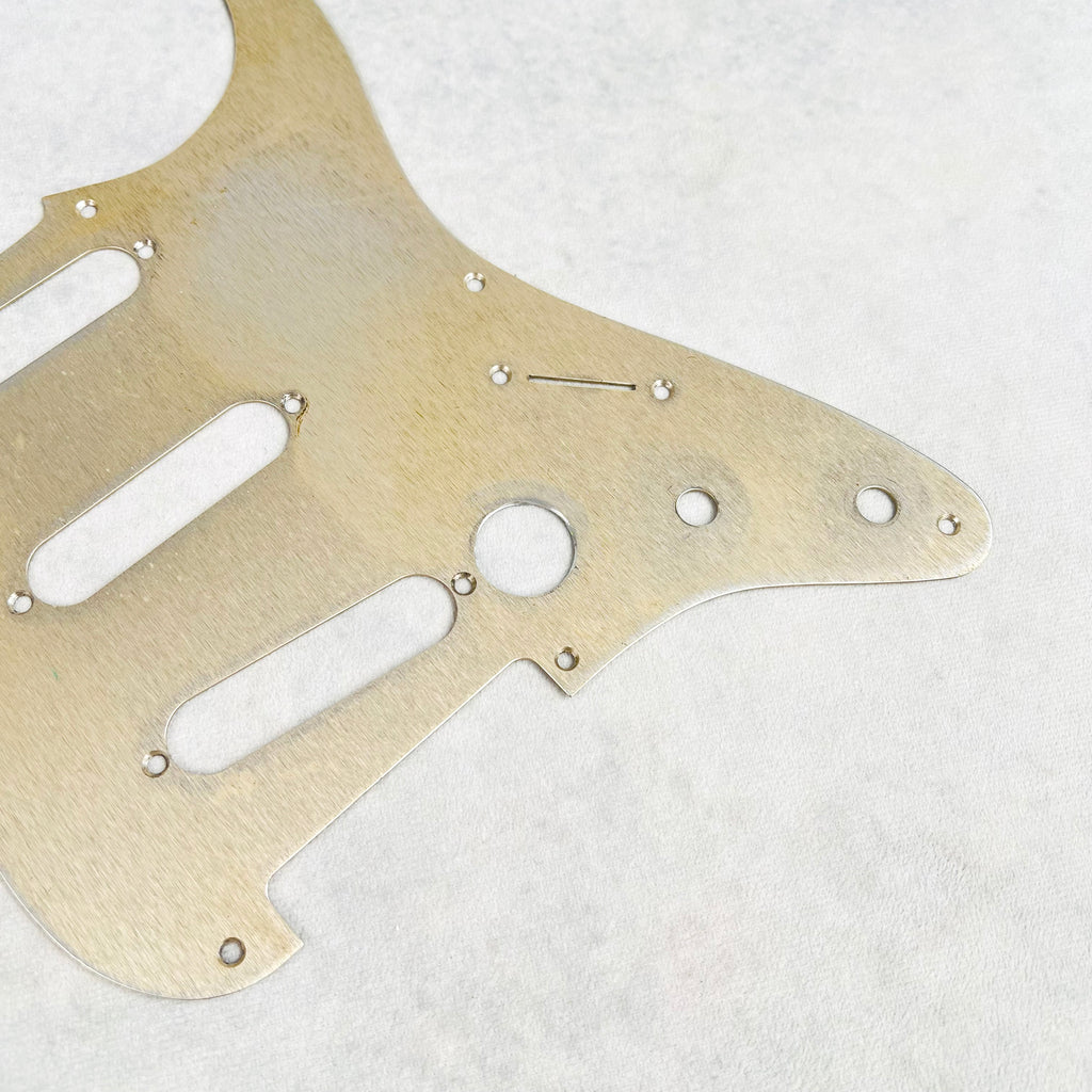 Fender Custom Shop Anodized Stratocaster Relic Pickguard w/ Kill Switch Mod - Gold - 2
