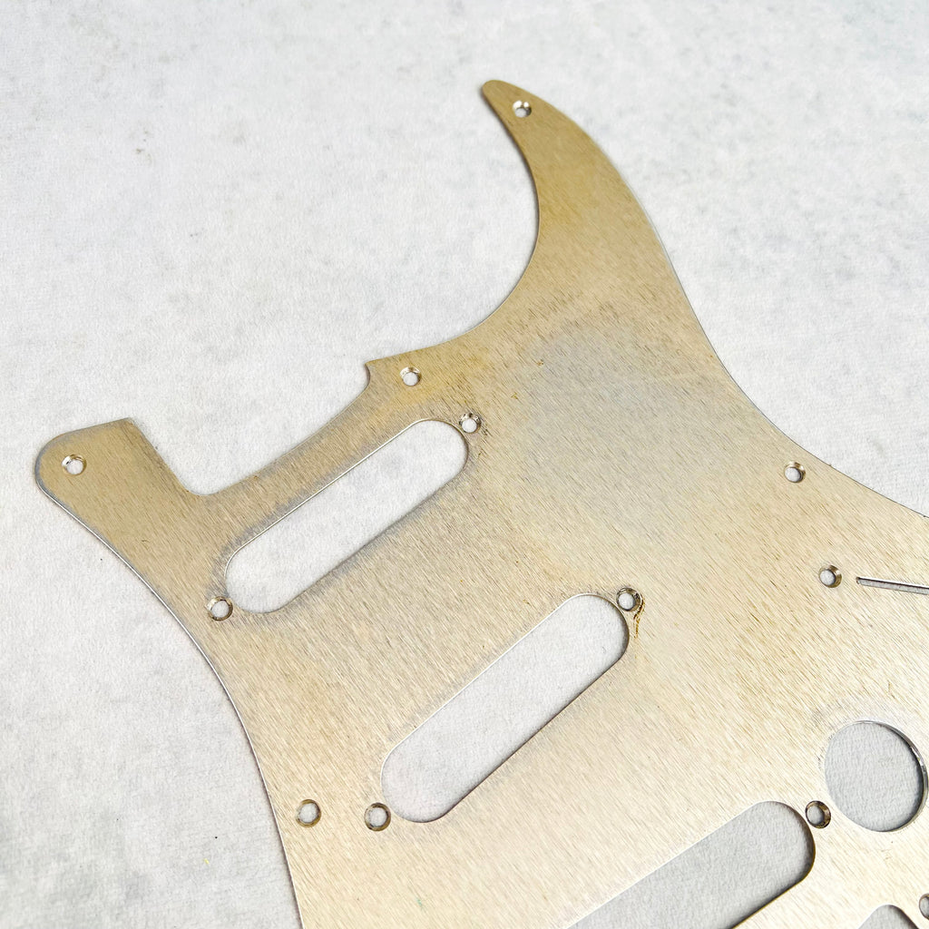 Fender Custom Shop Anodized Stratocaster Relic Pickguard w/ Kill Switch Mod - Gold - 3