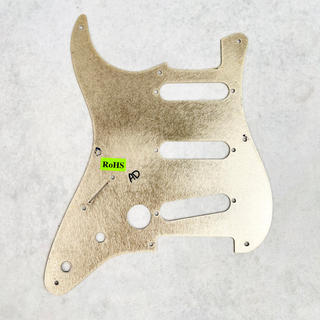Fender Custom Shop Anodized Stratocaster Relic Pickguard w/ Kill Switch Mod - Gold - 4