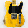 Fender Custom Shop Builder Select '54 Blackguard Esquire Heavy Relic Masterbuilt by Dale Wilson 2016 - Smoked Butterscotch Blonde - 1