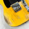 Fender Custom Shop Builder Select '54 Blackguard Esquire Heavy Relic Masterbuilt by Dale Wilson 2016 - Smoked Butterscotch Blonde - 4