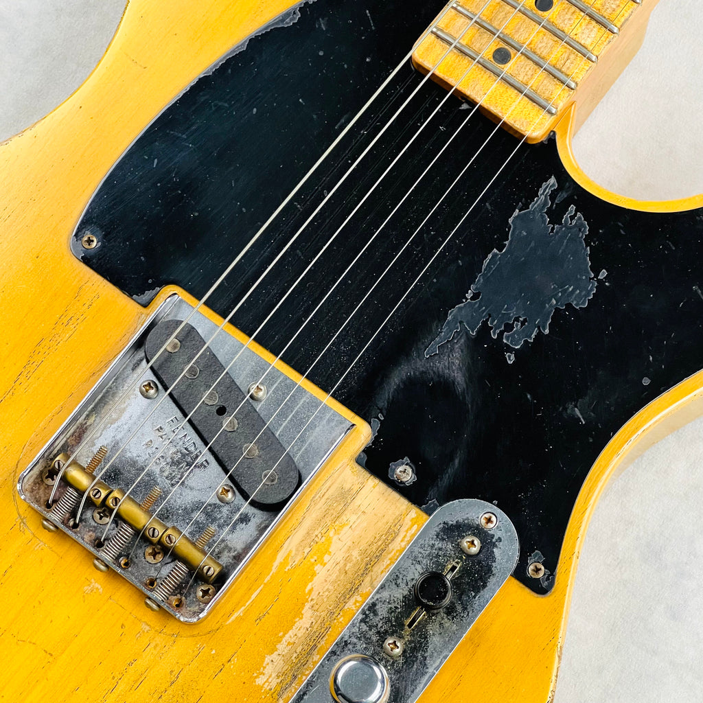 Fender Custom Shop Builder Select '54 Blackguard Esquire Heavy Relic Masterbuilt by Dale Wilson 2016 - Smoked Butterscotch Blonde - 6