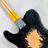 Fender Custom Shop CuNiFe Blackguard Telecaster with Bigsby Heavy Relic 2025 - Black - 12