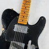 Fender Custom Shop CuNiFe Blackguard Telecaster with Bigsby Heavy Relic 2025 - Black - 3