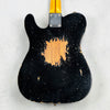 Fender Custom Shop CuNiFe Blackguard Telecaster with Bigsby Heavy Relic 2025 - Black - 9