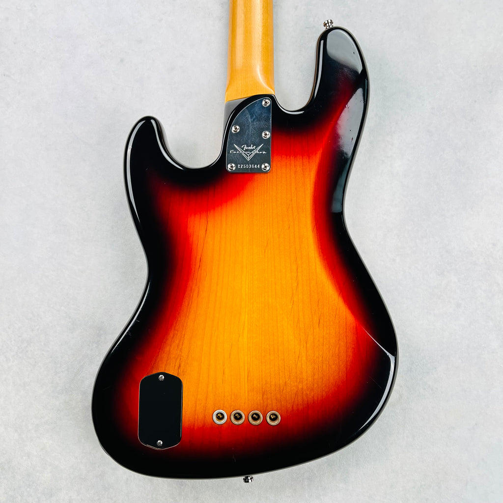 Fender Custom Shop Custom Classic Jazz Bass 2010s - 3-Tone Sunburst - 13
