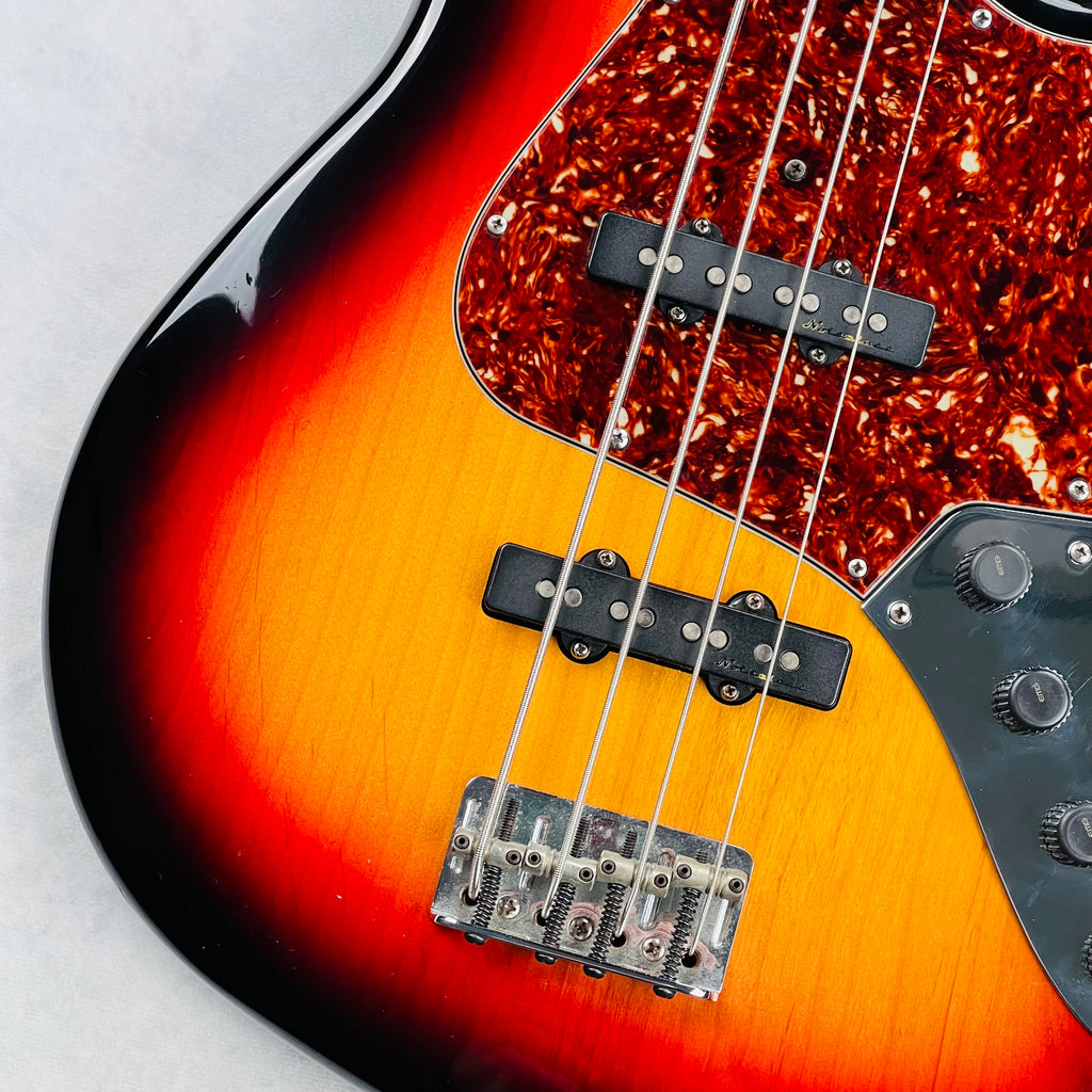 Fender Custom Shop Custom Classic Jazz Bass 2010s - 3-Tone Sunburst - 4