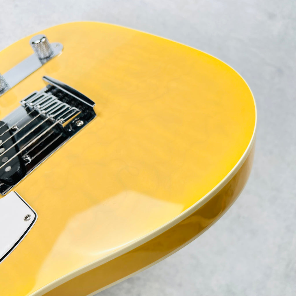 Fender Custom Shop Custom Deluxe Telecaster Masterbuilt By Yuriy Shishkov Quilt Top NOS 2012 - Nocaster Blonde - 17