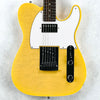 Fender Custom Shop Custom Deluxe Telecaster Masterbuilt By Yuriy Shishkov Quilt Top NOS 2012 - Nocaster Blonde - 1
