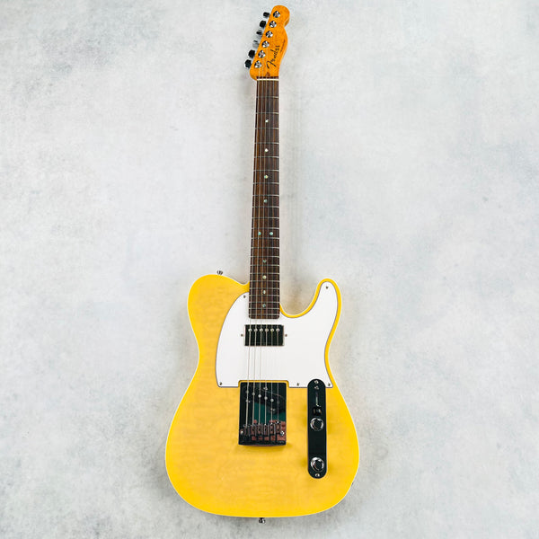 Fender Custom Shop Custom Deluxe Telecaster Masterbuilt By Yuriy Shishkov Quilt Top NOS 2012 - Nocaster Blonde - 2