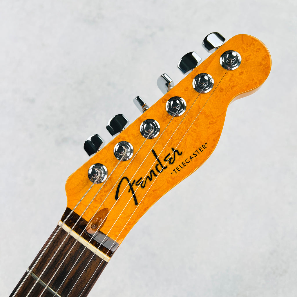 Fender Custom Shop Custom Deluxe Telecaster Masterbuilt By Yuriy Shishkov Quilt Top NOS 2012 - Nocaster Blonde - 9