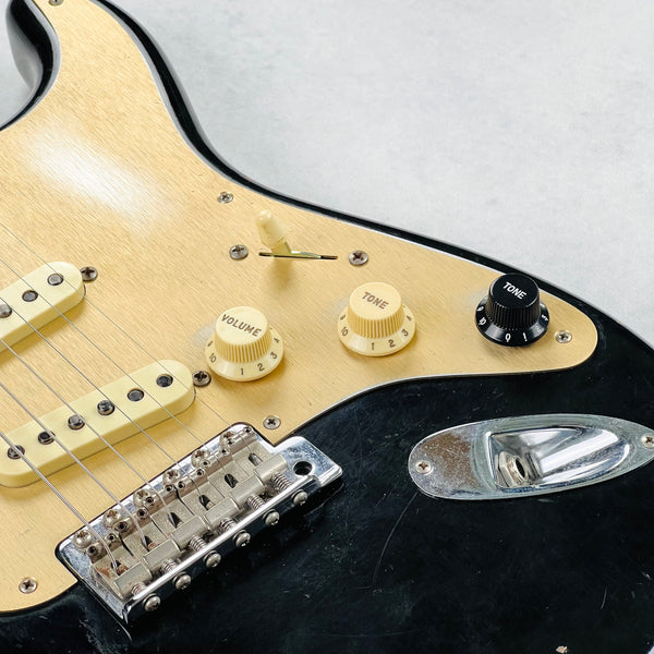 Fender Custom Shop Limited Edition '56 Fat Roasted Stratocaster Heavy Relic 2018 - Aged Black - 10