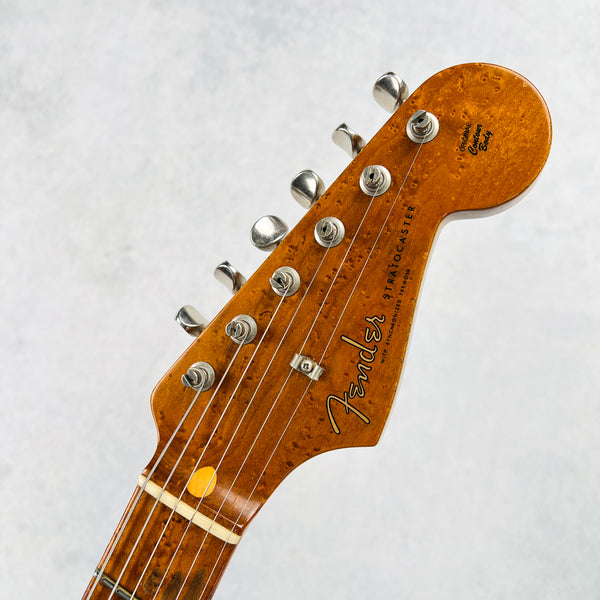 Fender Custom Shop Limited Edition '56 Fat Roasted Stratocaster Heavy Relic 2018 - Aged Black - 12
