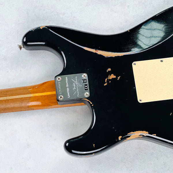 Fender Custom Shop Limited Edition '56 Fat Roasted Stratocaster Heavy Relic 2018 - Aged Black - 16