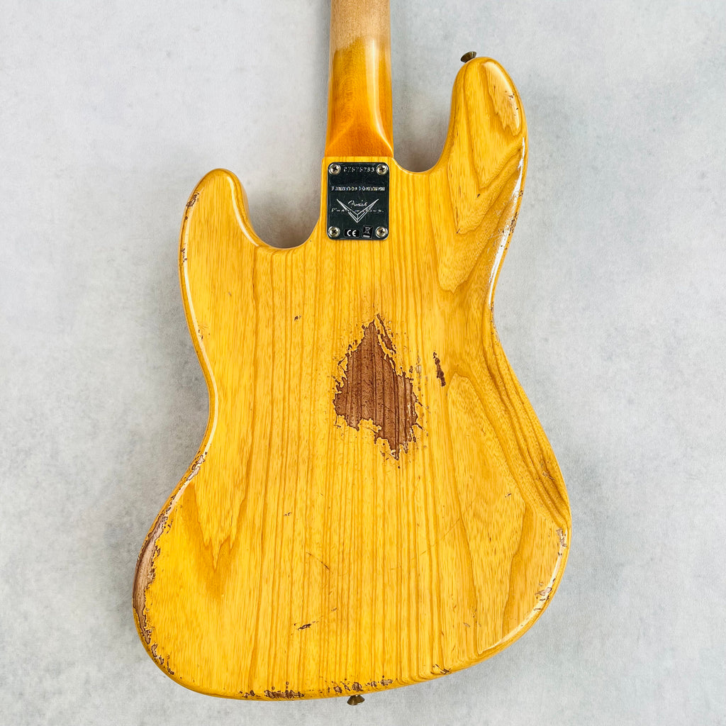 Fender Custom Shop Limited Edition Jazz Bass Heavy Relic 2023 - Aged Natural - 12