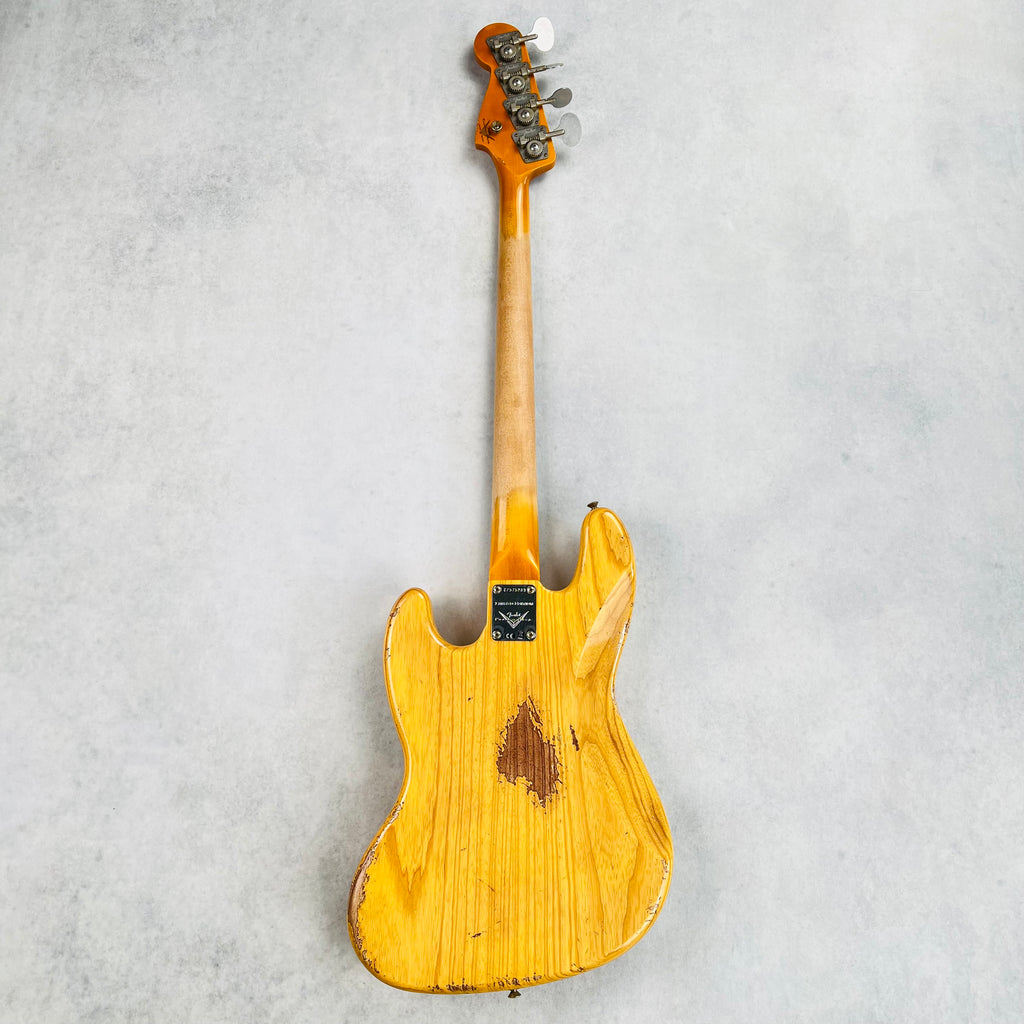 Fender Custom Shop Limited Edition Jazz Bass Heavy Relic 2023 - Aged Natural - 13