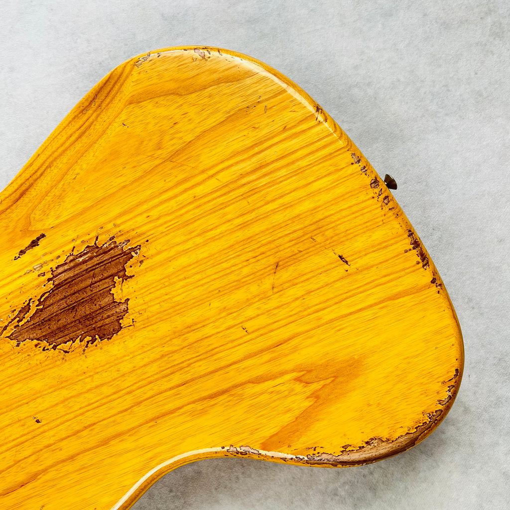 Fender Custom Shop Limited Edition Jazz Bass Heavy Relic 2023 - Aged Natural - 14