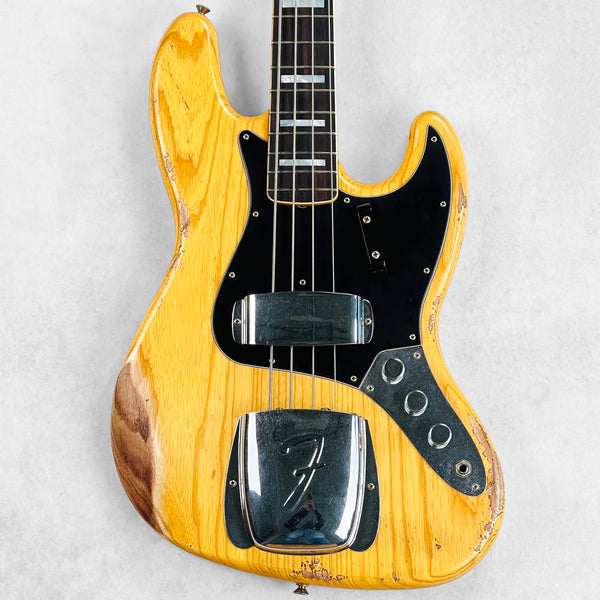 Fender Custom Shop Limited Edition Jazz Bass Heavy Relic 2023 - Aged Natural - 1