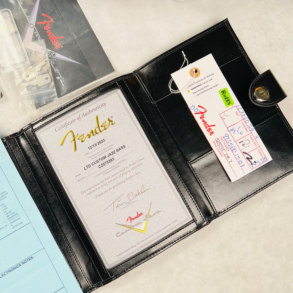 Fender Custom Shop Limited Edition Jazz Bass Heavy Relic 2023 - Aged Natural - 23