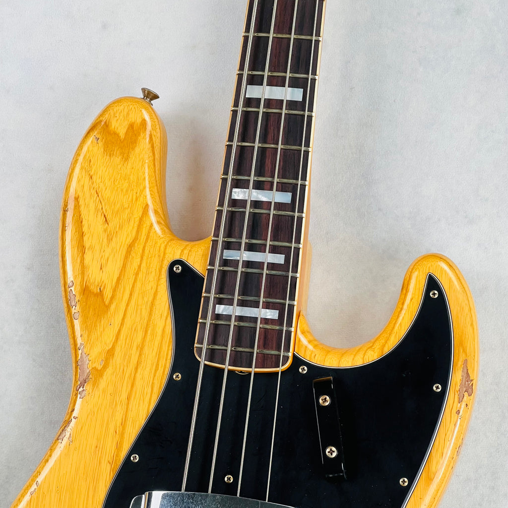 Fender Custom Shop Limited Edition Jazz Bass Heavy Relic 2023 - Aged Natural - 3