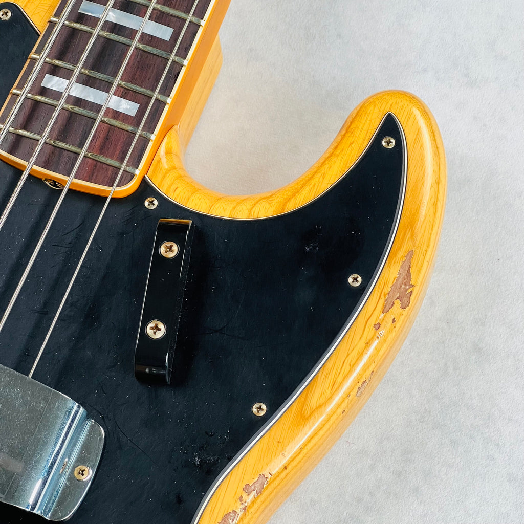 Fender Custom Shop Limited Edition Jazz Bass Heavy Relic 2023 - Aged Natural - 6