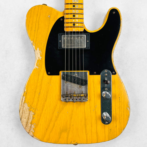 Fender Custom Shop Ltd 51 Telecaster Heavy Relic HS 2021 - Aged Butterscotch Blonde - 1