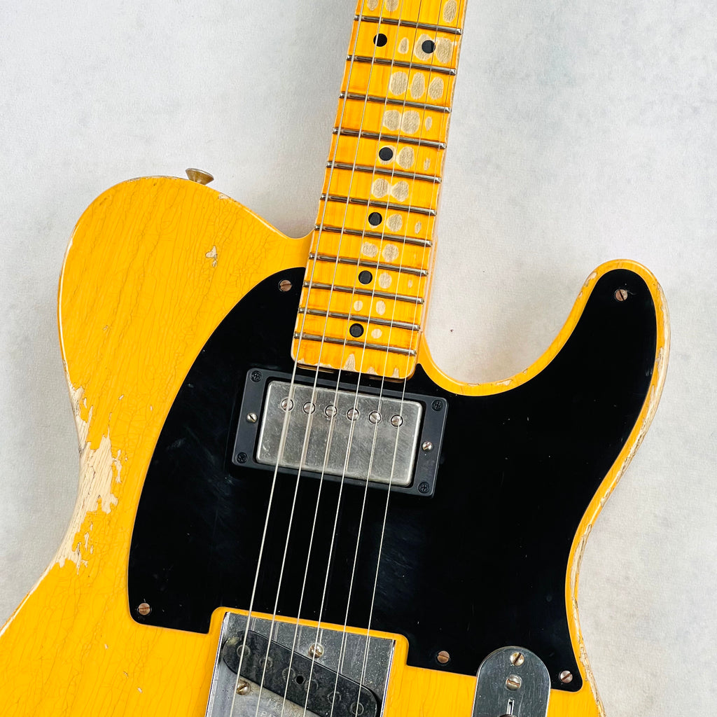 Fender Custom Shop Ltd 51 Telecaster Heavy Relic HS 2021 - Aged Butterscotch Blonde - 3