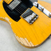Fender Custom Shop Ltd 51 Telecaster Heavy Relic HS 2021 - Aged Butterscotch Blonde - 4