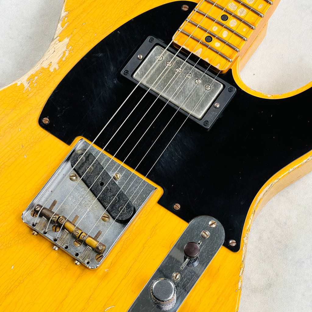 Fender Custom Shop Ltd 51 Telecaster Heavy Relic HS 2021 - Aged Butterscotch Blonde - 6