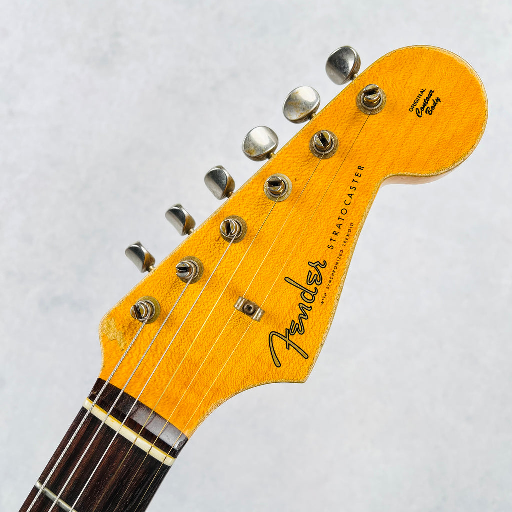 Fender Custom Shop Ltd '60 Dual Mag II Stratocaster Super Heavy Relic 2021 - Faded 3-Tone Sunburst - 11