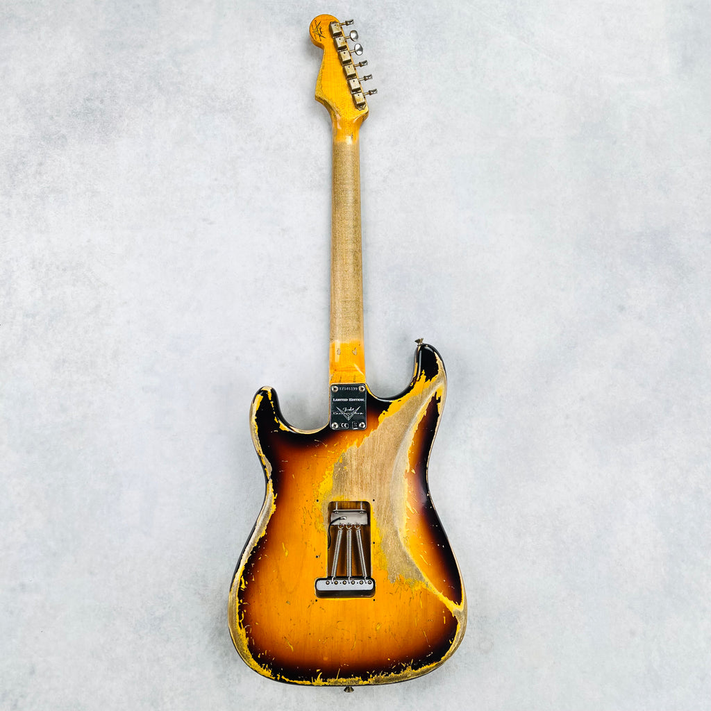 Fender Custom Shop Ltd '60 Dual Mag II Stratocaster Super Heavy Relic 2021 - Faded 3-Tone Sunburst - 13