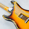 Fender Custom Shop Ltd '60 Dual Mag II Stratocaster Super Heavy Relic 2021 - Faded 3-Tone Sunburst - 18