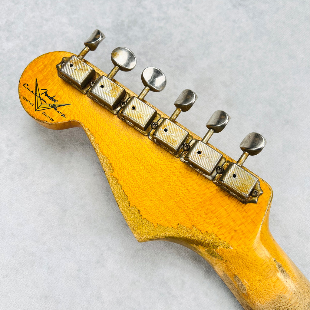 Fender Custom Shop Ltd '60 Dual Mag II Stratocaster Super Heavy Relic 2021 - Faded 3-Tone Sunburst - 20
