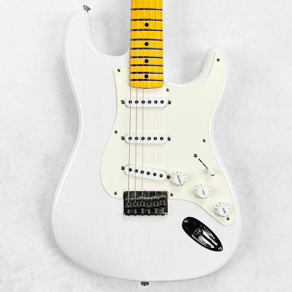 Fender Custom Shop LTD 70th Anniversary 1954 Stratocaster Hardtail Deluxe Closet Classic 2024 - White Blonde - 1
