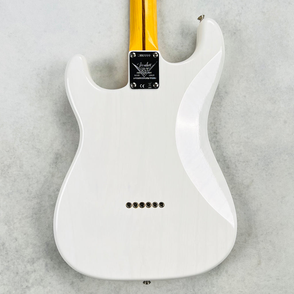 Fender Custom Shop LTD 70th Anniversary 1954 Stratocaster Hardtail Deluxe Closet Classic 2024 - White Blonde - 10