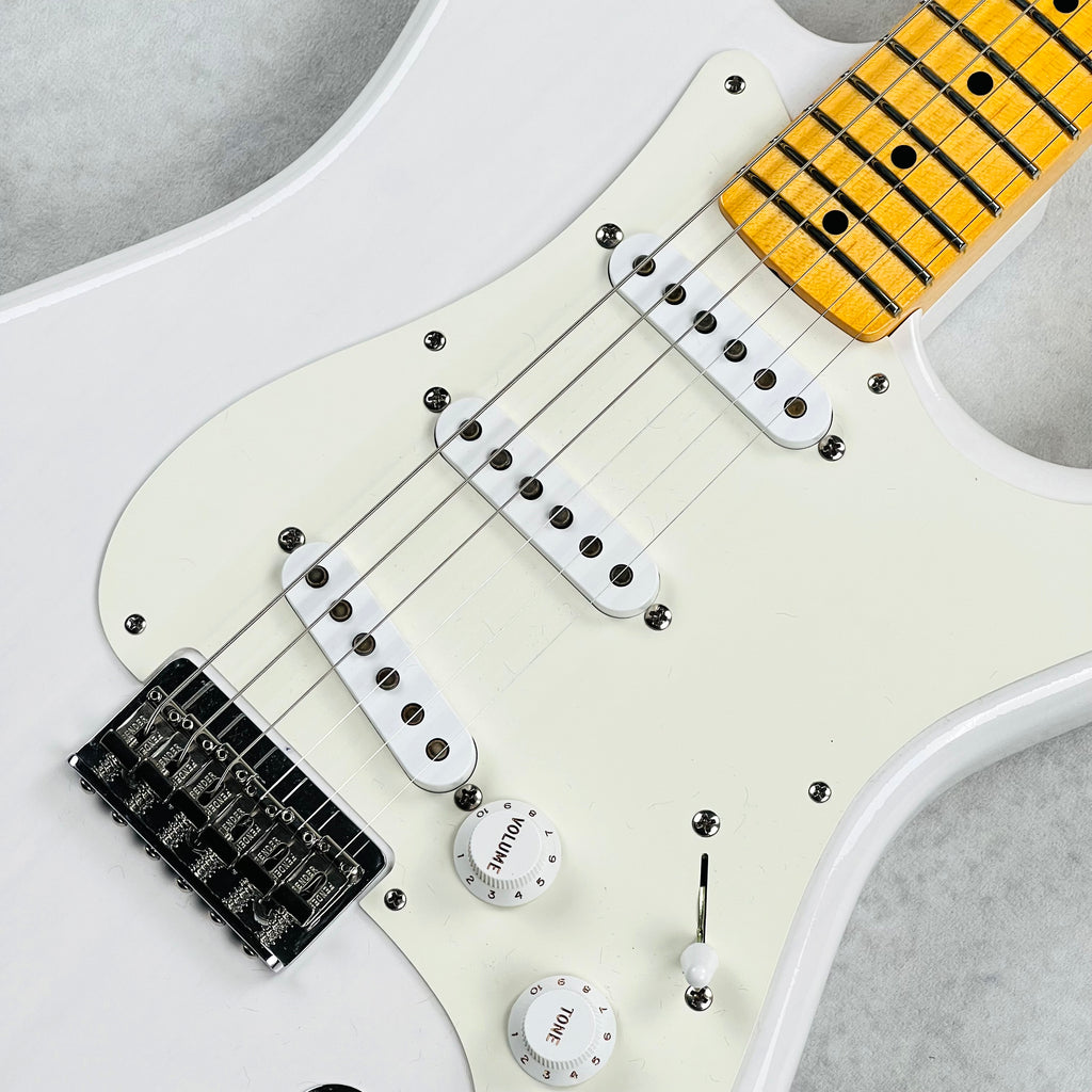 Fender Custom Shop LTD 70th Anniversary 1954 Stratocaster Hardtail Deluxe Closet Classic 2024 - White Blonde - 7