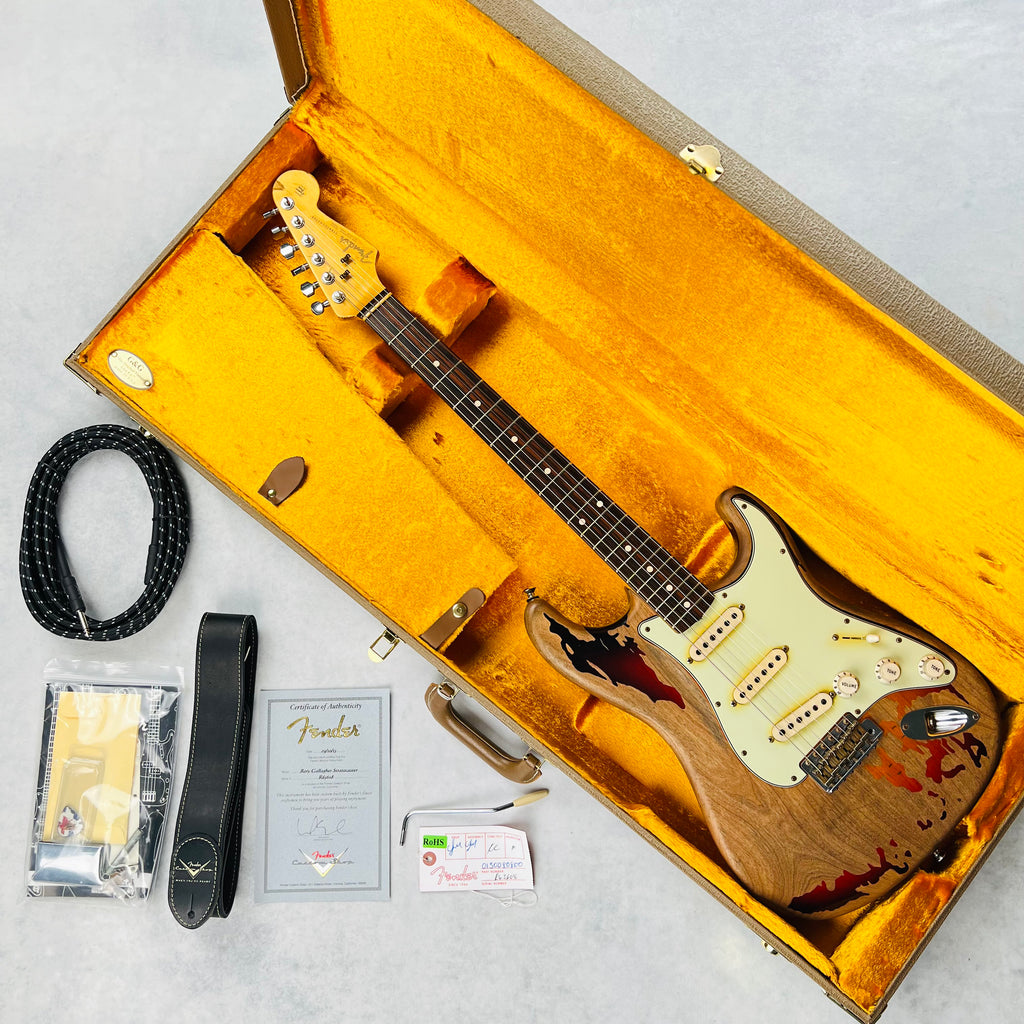Fender Custom Shop Rory Gallagher Stratocaster Relic 2013 - 3-Tone Sunburst - 17