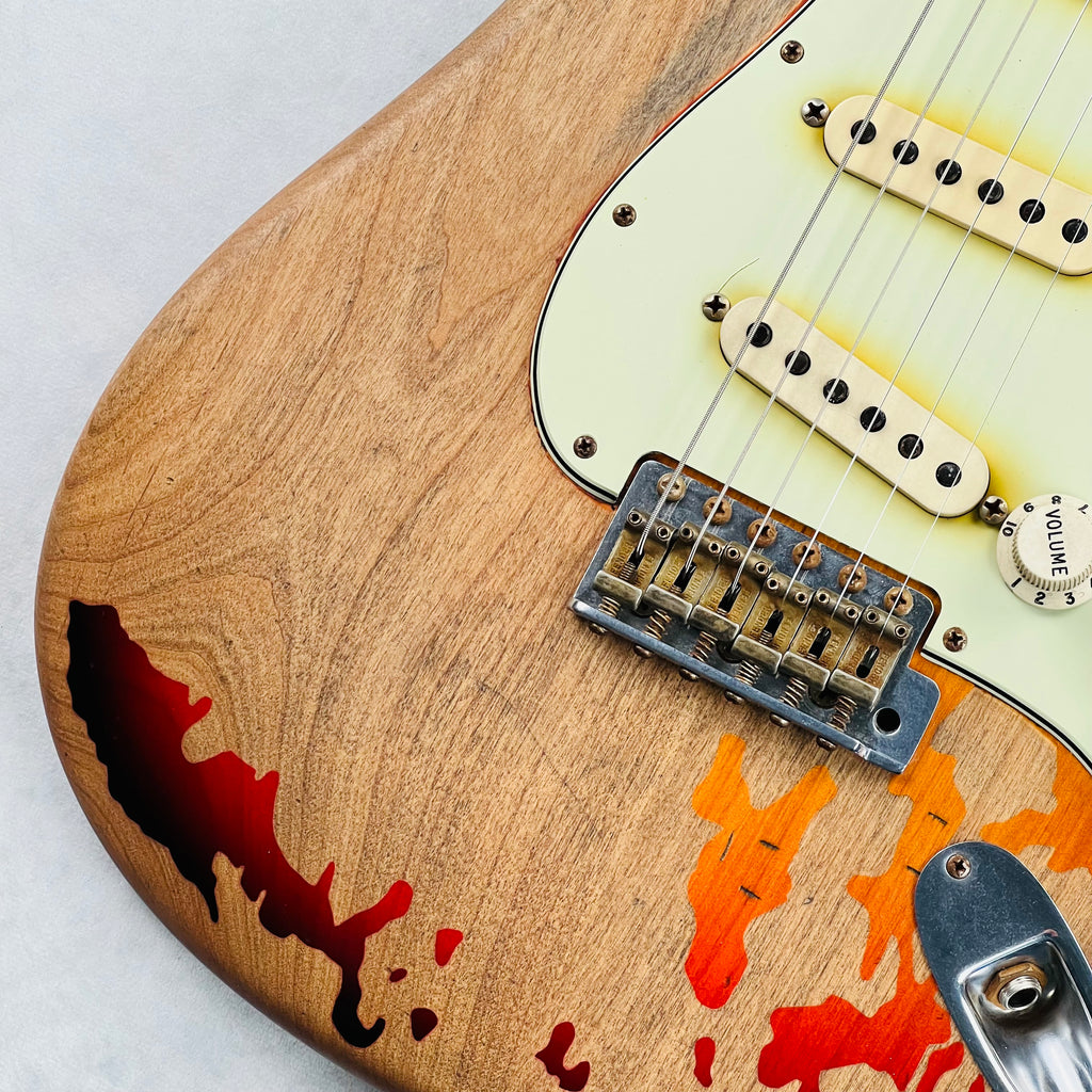 Fender Custom Shop Rory Gallagher Stratocaster Relic 2013 - 3-Tone Sunburst - 4