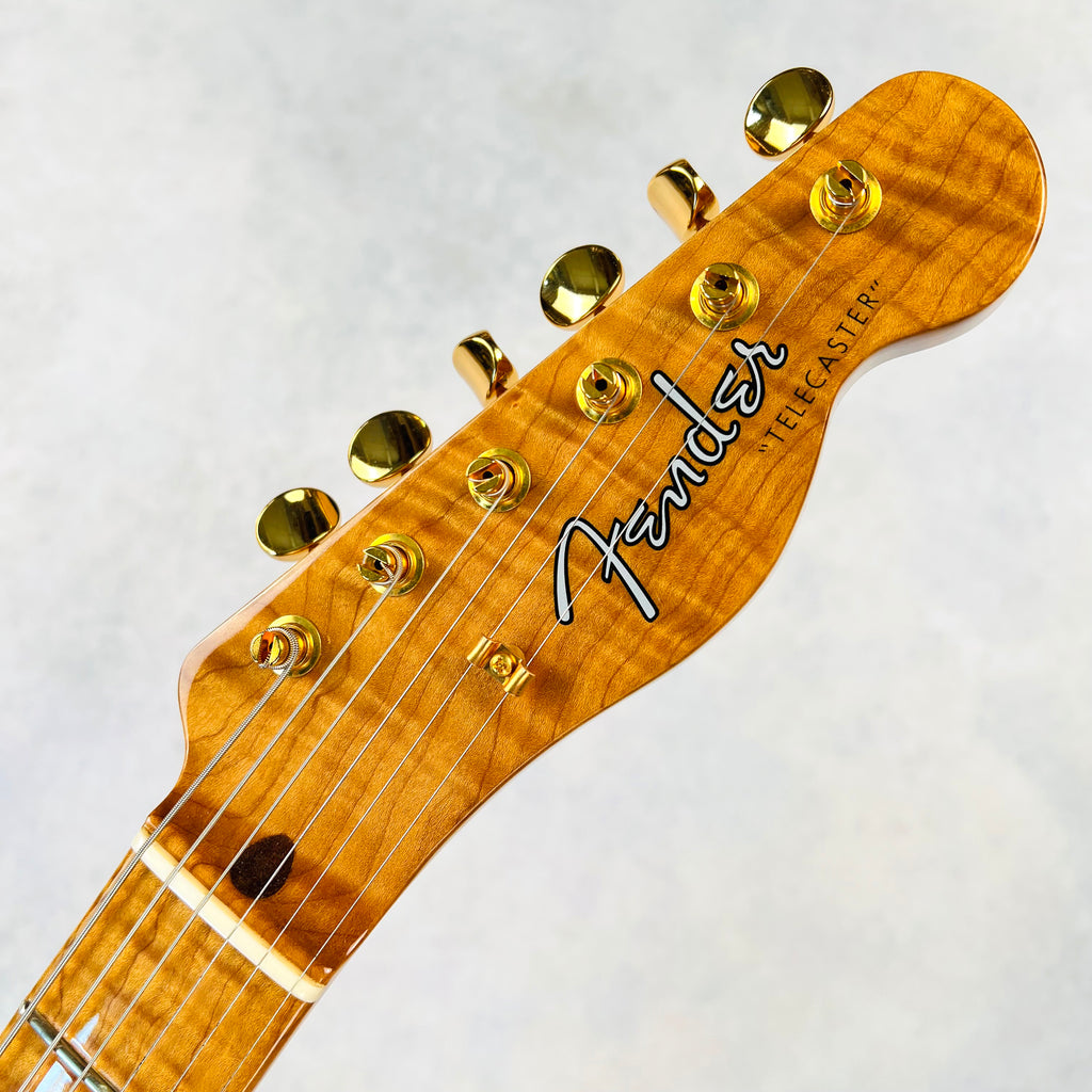 Fender Custom Shop Telecaster Ebony Top Masterbuilt by Dale Wilson NOS NAMM 2015 - Natural - 9